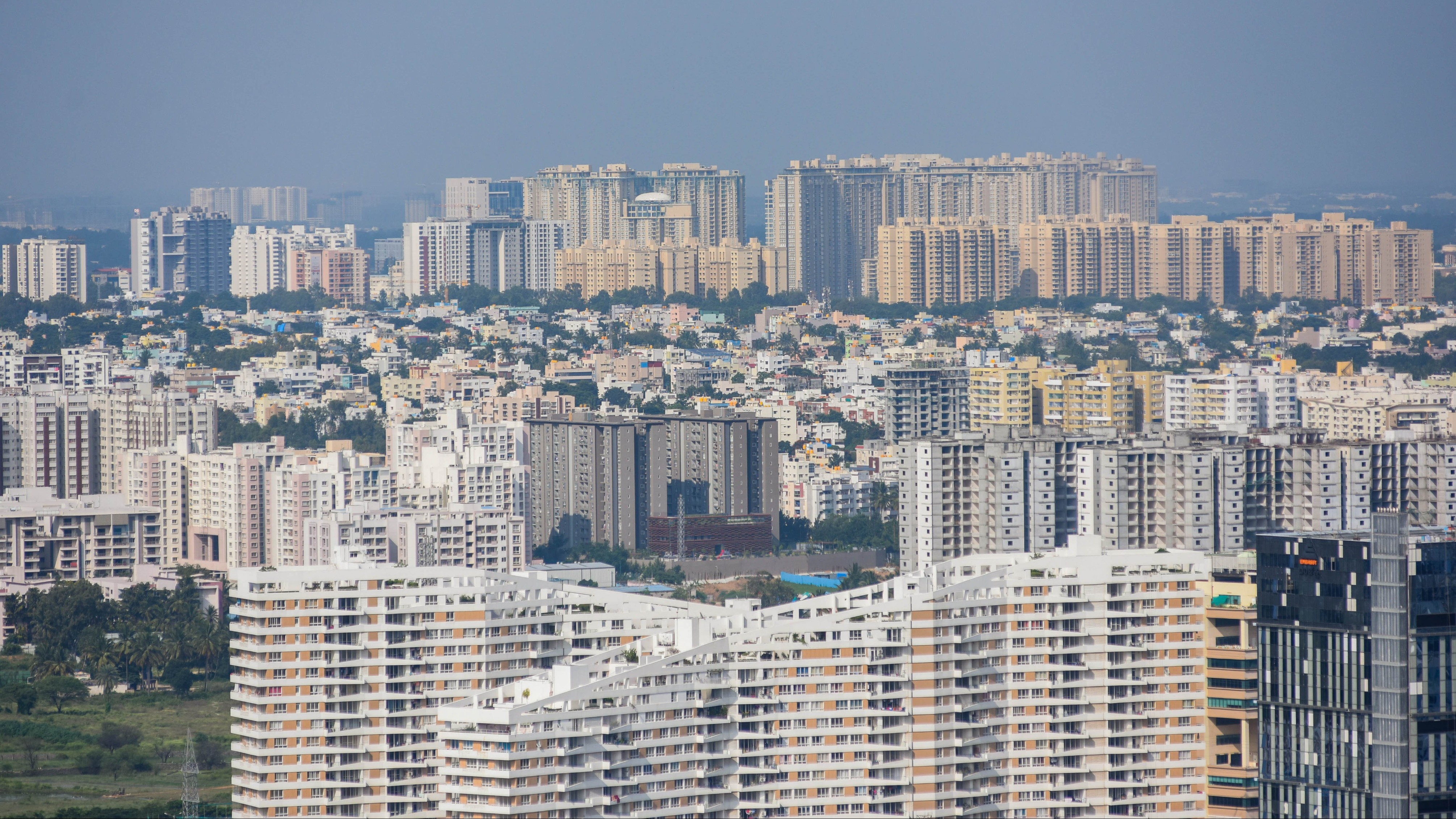 Mumbai residential high-rise skyline